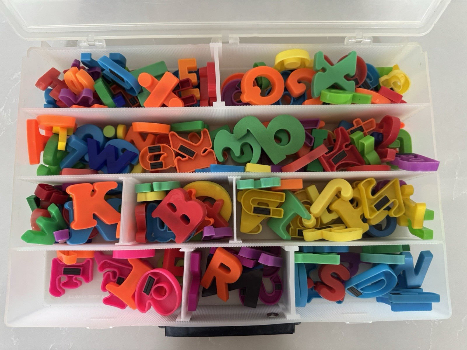 ABCStuff Magnetic Letters Numbers Math Symbols Reading Resources w/ Storage Case