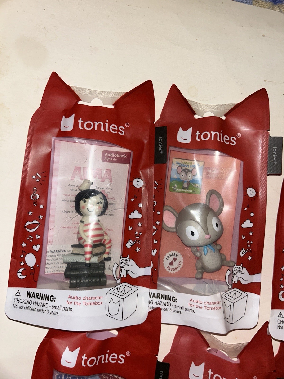 Tonies Huge Girl Bundle Lot Of 10 Ms Rachel Minions Disney Spiderman New Audio A
