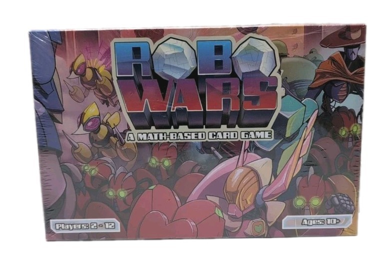 Autum Robo Wars: A Math-Based Card Game Educational Strategy 2-12 Players Sealed