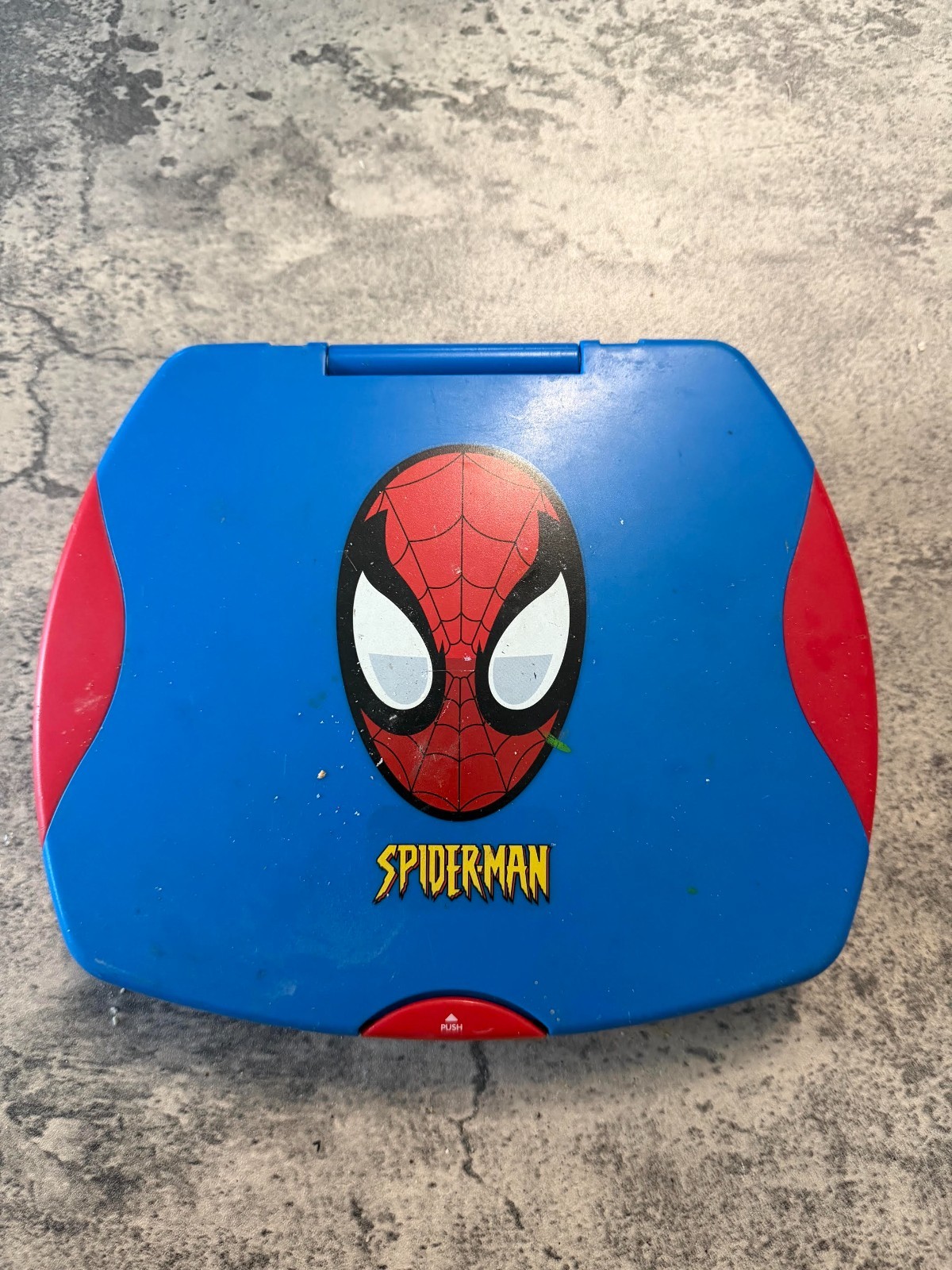 Marvel Spiderman Electronic Learning Letters Laptop 2005 Alphabet Words Works!