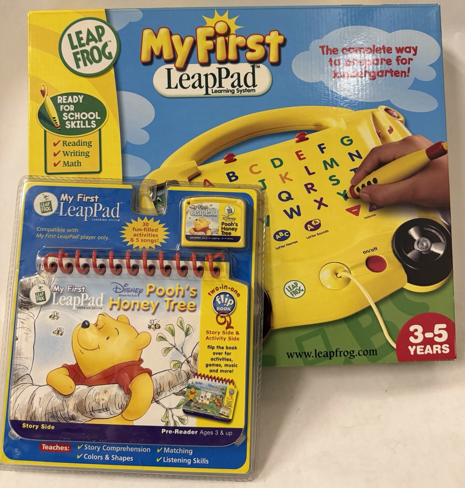🎁 NEW LeapFrog My First LeapPad Learning System Leap’s Big Day 3-5 Ages + Extra