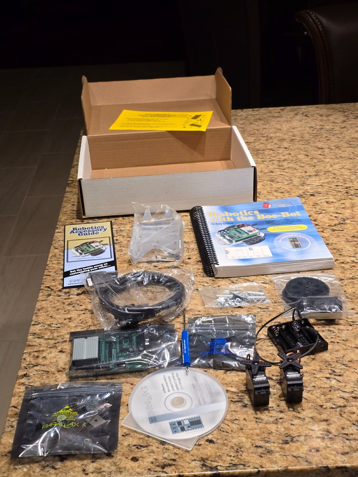 Parallax Boe-Bot Robot Kit # 28132