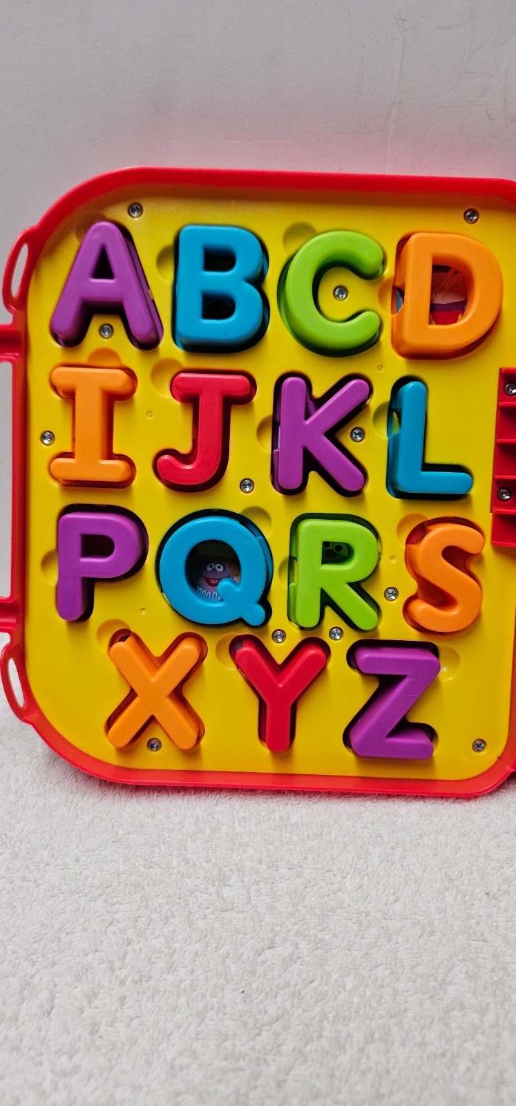 Sesame Street Elmo On The Go ABC Alphabet Letters in Carrying Case Complete