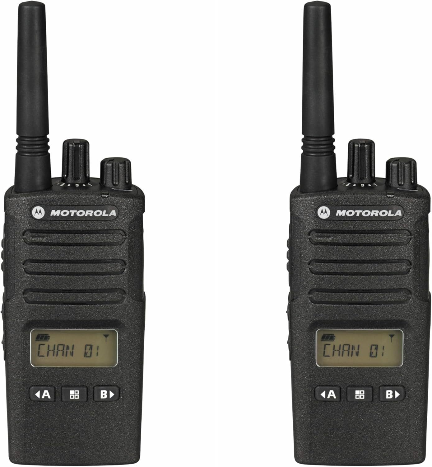 2 Pack of Motorola RMU2080d Business Two-Way Radio LED Display 2 Watts/8