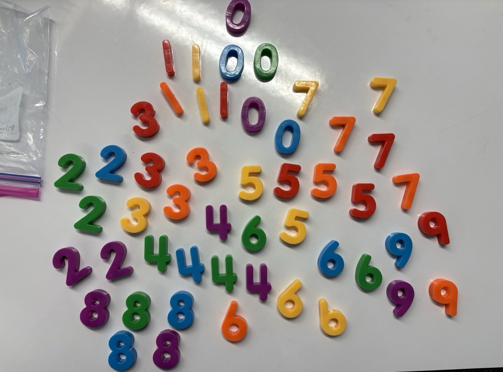 Colorful Magnetic Numbers Set for Kids Ages 3-7 Years Educational Toy 3-4 4-7