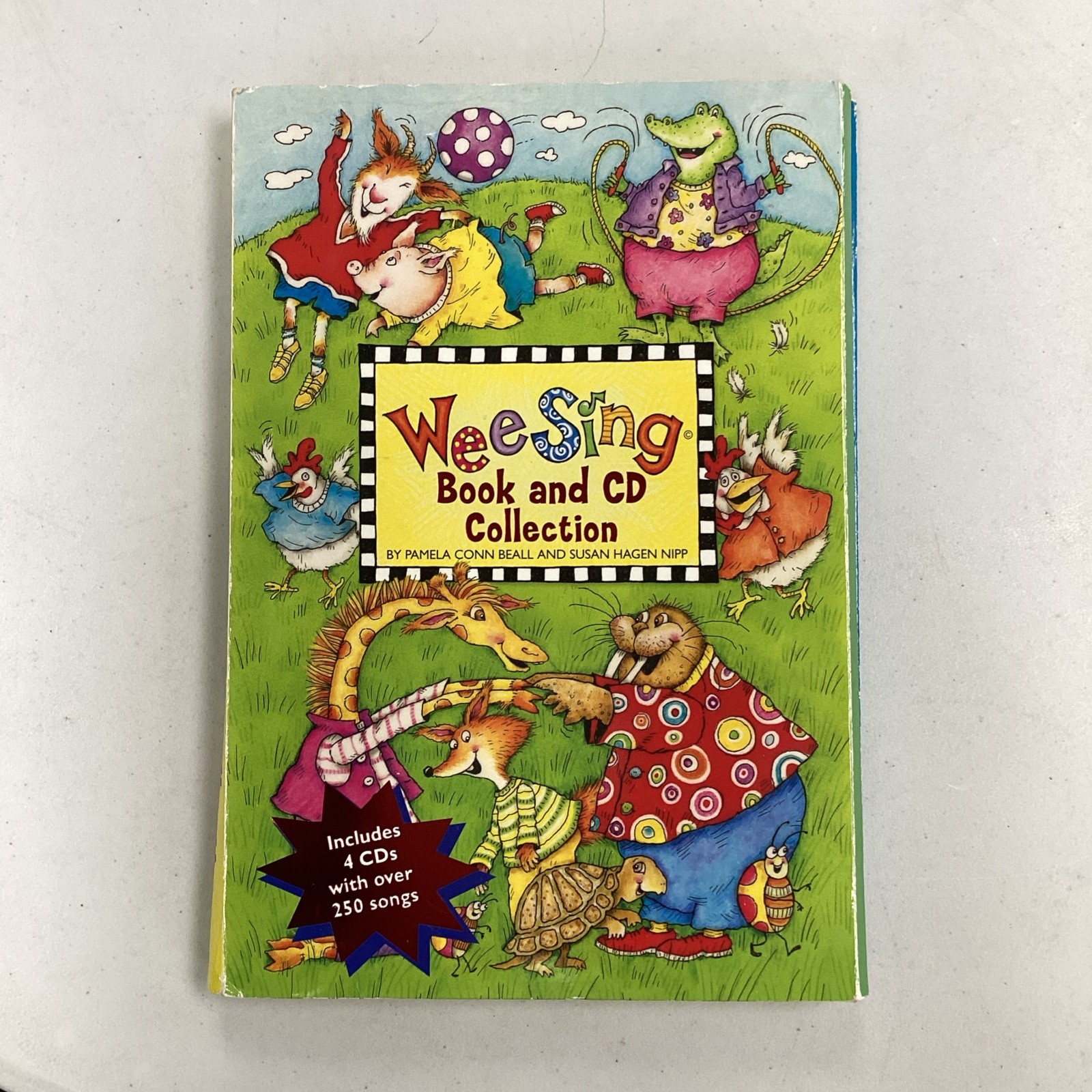 Wee Sing Books & CD Collection 2 books, 4 CD’s, Over 250 Children Songs