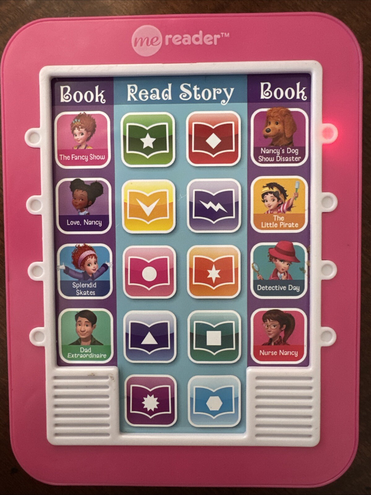 Storybook Fancy Nancy Me Reader Replacement Pink Read Aloud Electronic