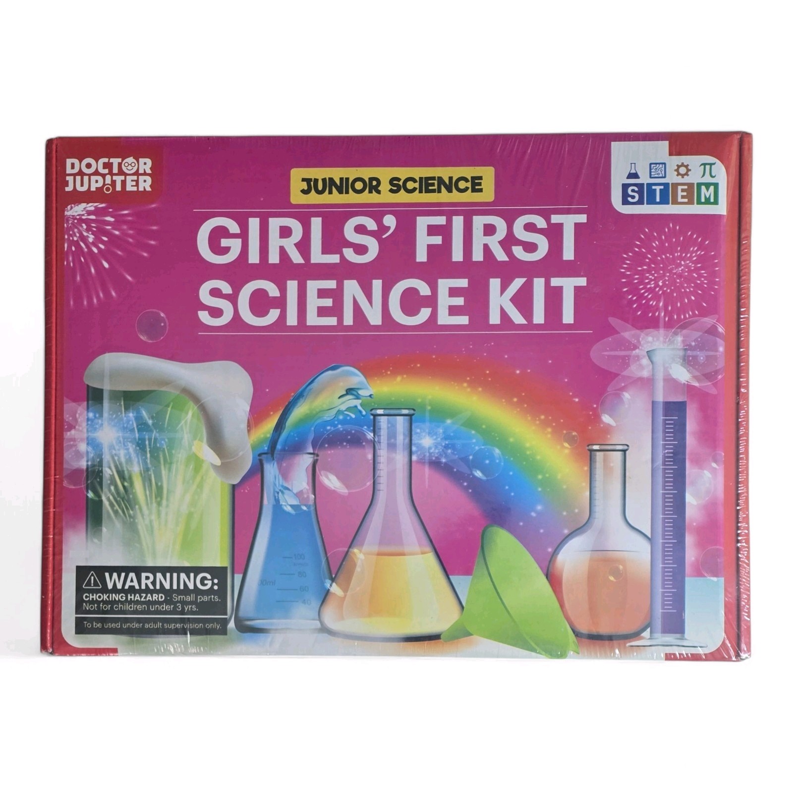 Doctor Jupiter GIRLS’ FIRST SCIENCE KIT: For Girls Ages 4-8, STEM Learning NEW!