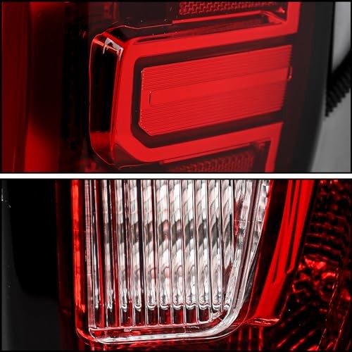 Full LED Tail Light Assembly Compatible with GMC Sierra LED-Right