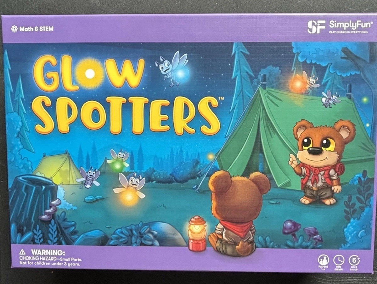 Glow Spotters. Simply Fun. Math & STEM Game for Kids 5 & Up