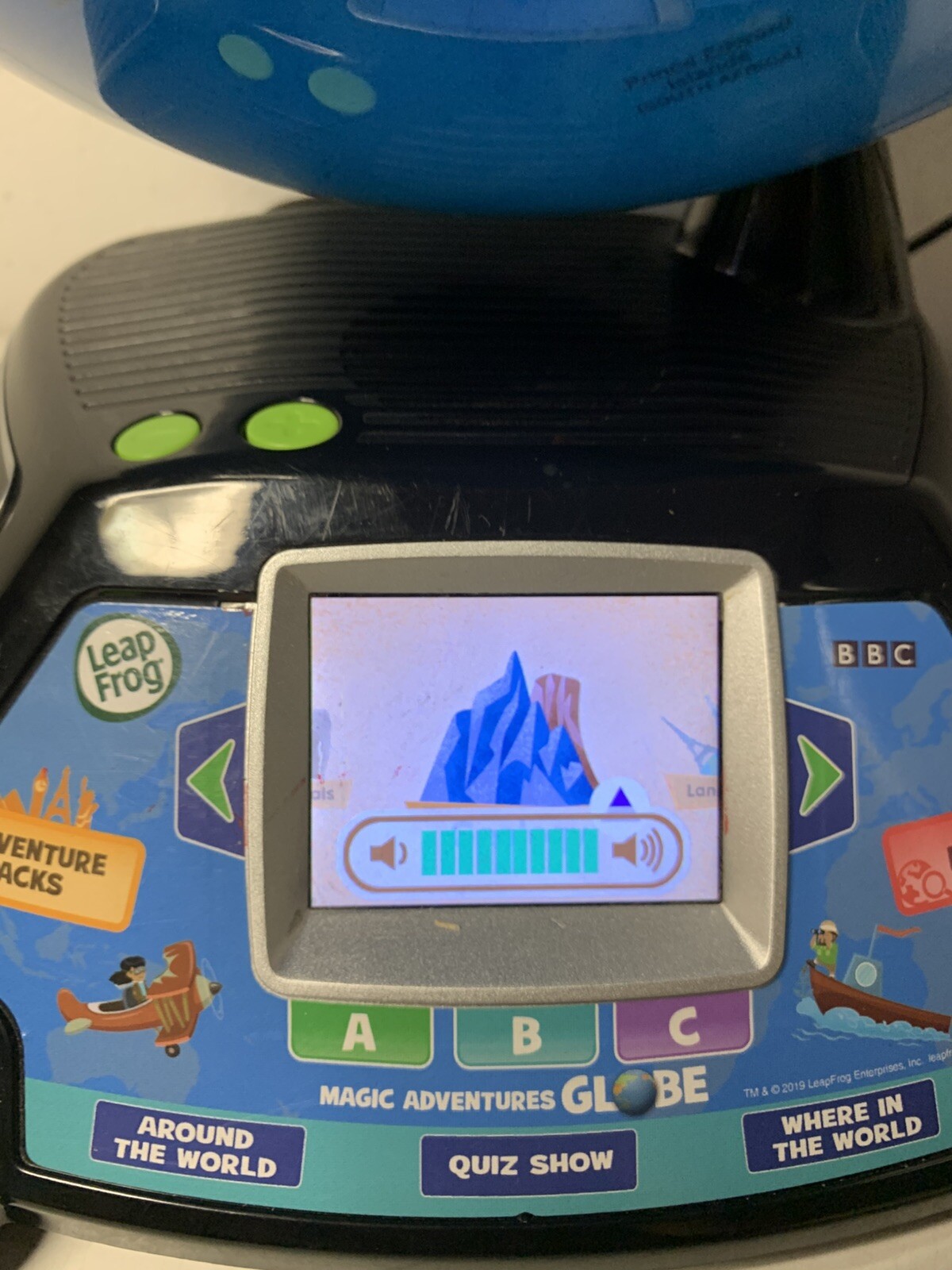 LeapFrog Magic Adventures Globe 2.8″ Screen BBC Videos Interactive Games Tested