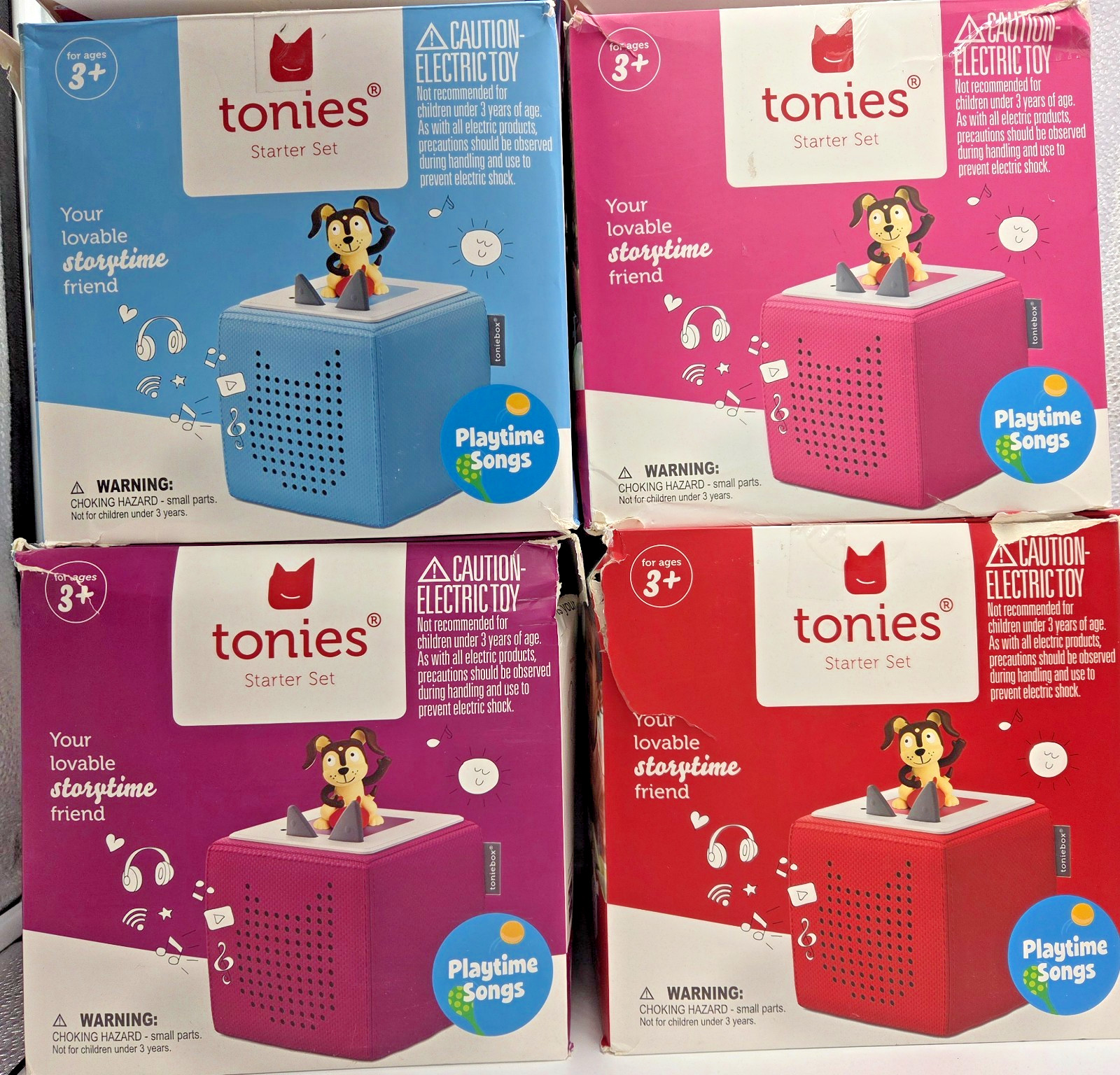 Toniebox Starter Set Audio Player with Playtime Puppy Tonie – Choose Color DMG/B