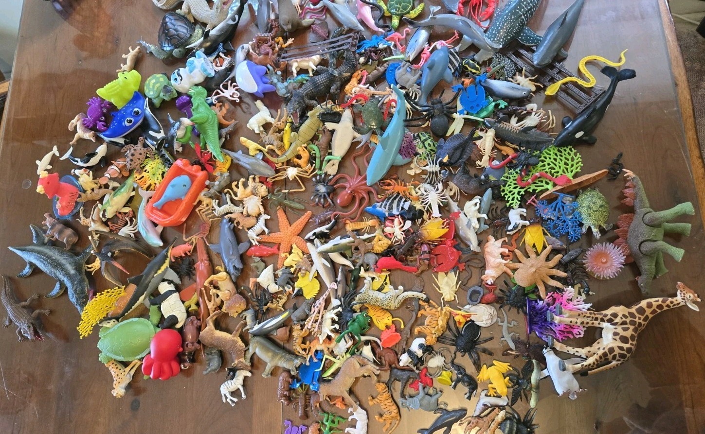 225+ Animal Figurines Lot Safari Ltd Playmobil Sharks Wildlife Ocean Dinosaur…