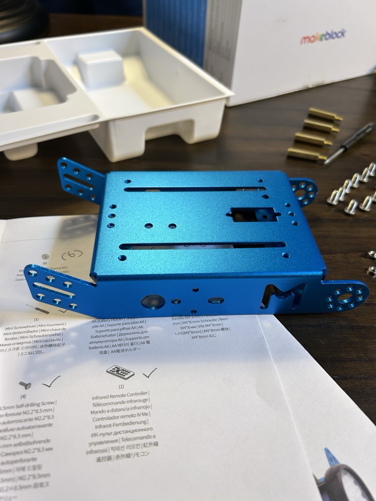 Makeblock mBot V1.2 Bluetooth STEM Robot Kit Blue P1050017 | Educational Coding