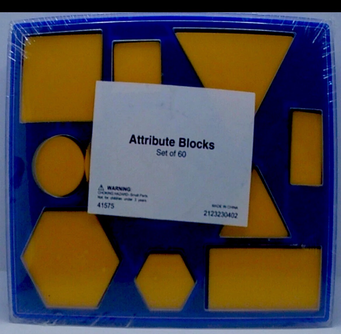 New Sealed Attribute Blocks Set of 60 Blocks (BRAND NEW)