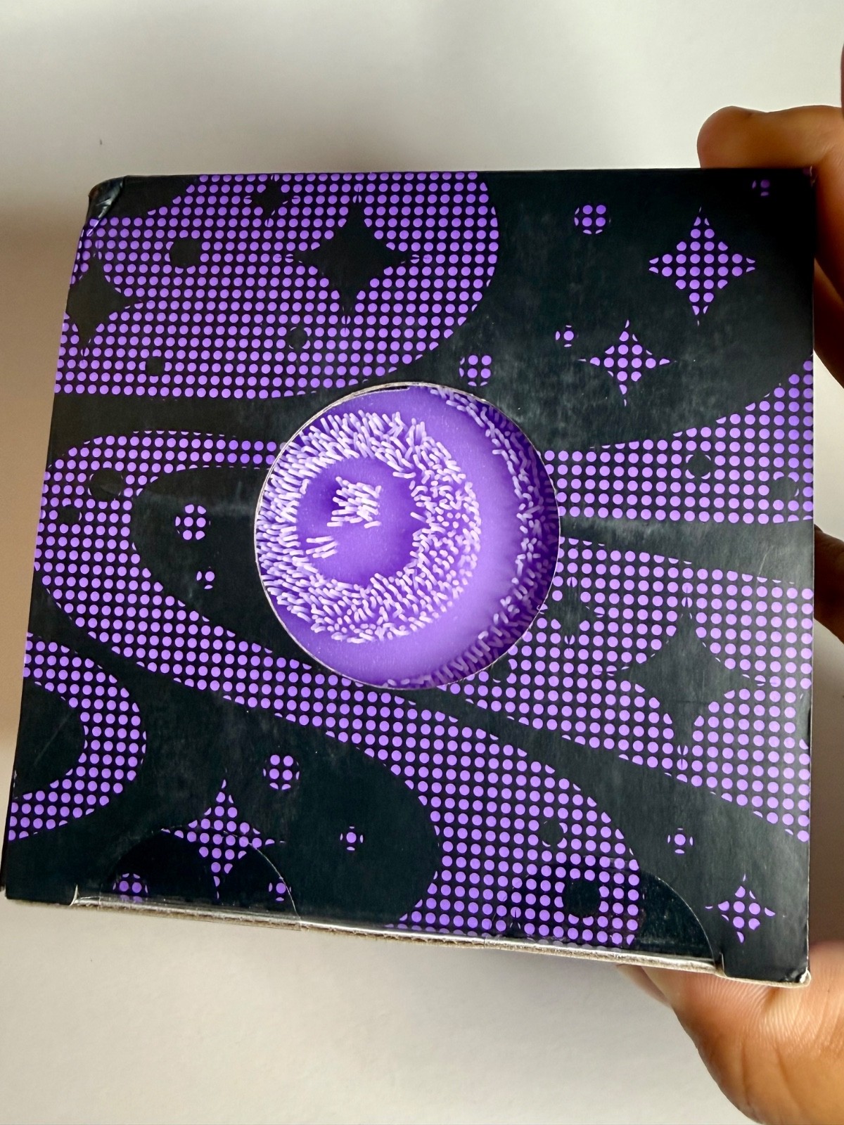 NeeDoh SUPER FUZZ Ball Purple Giant XL Fuzzy Squishy Toy 🔥 100% AUTHENTIC