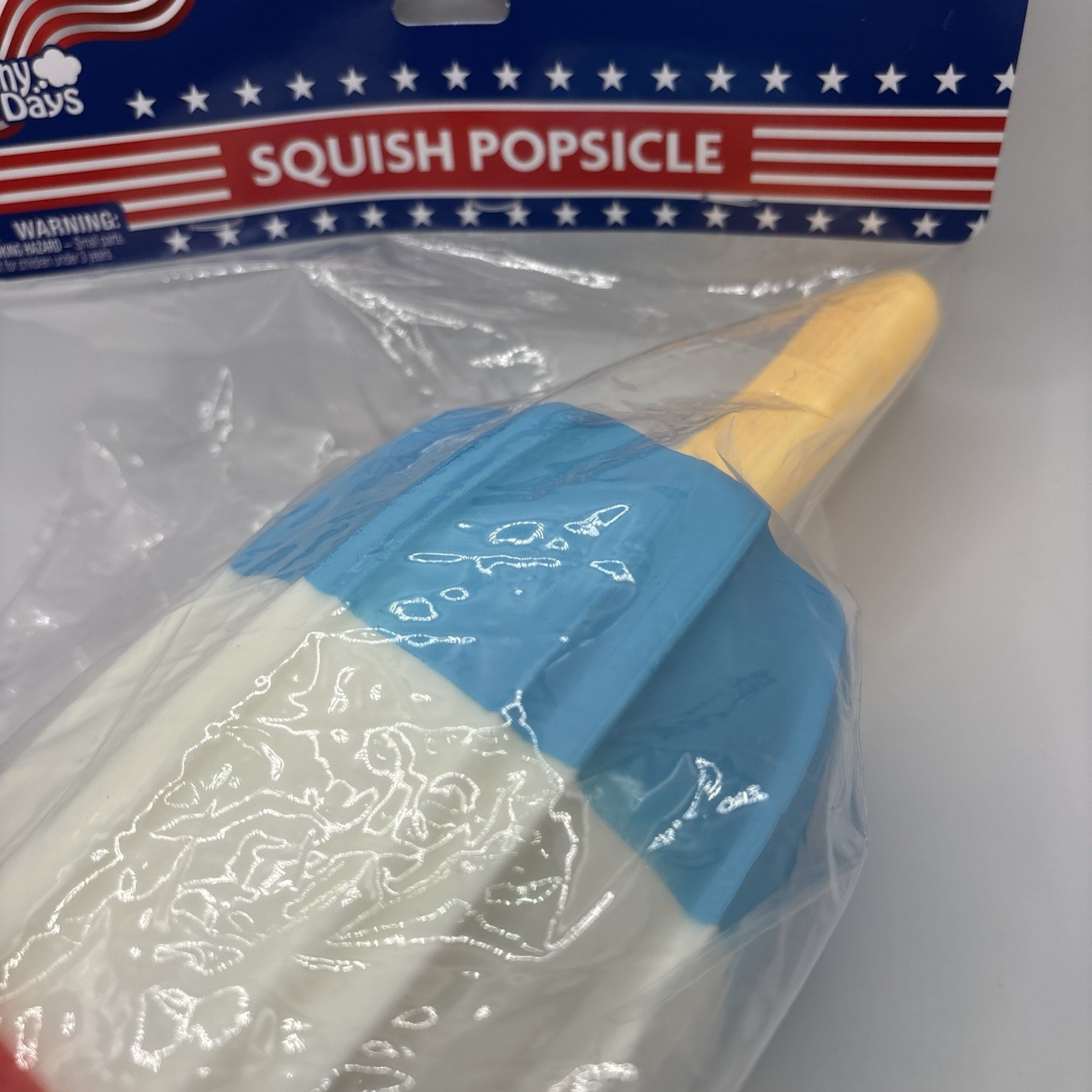 Sunny Days SQUEEZY Squish Popsicle Toy JUMBO Stress Ball RARE Brand NEW In Bag