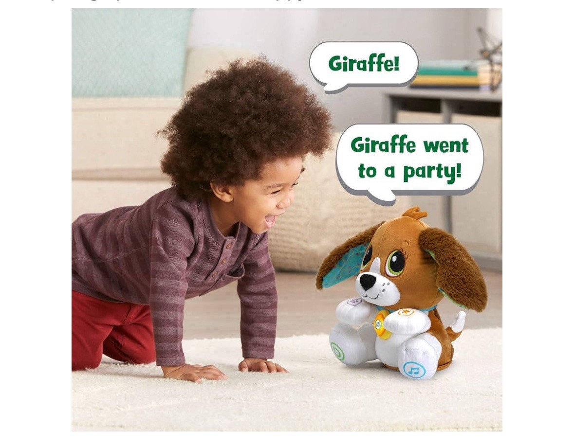 Leap Frog Speak And Learn Puppy With Talk Back And Motion Feature Bailey Puppy