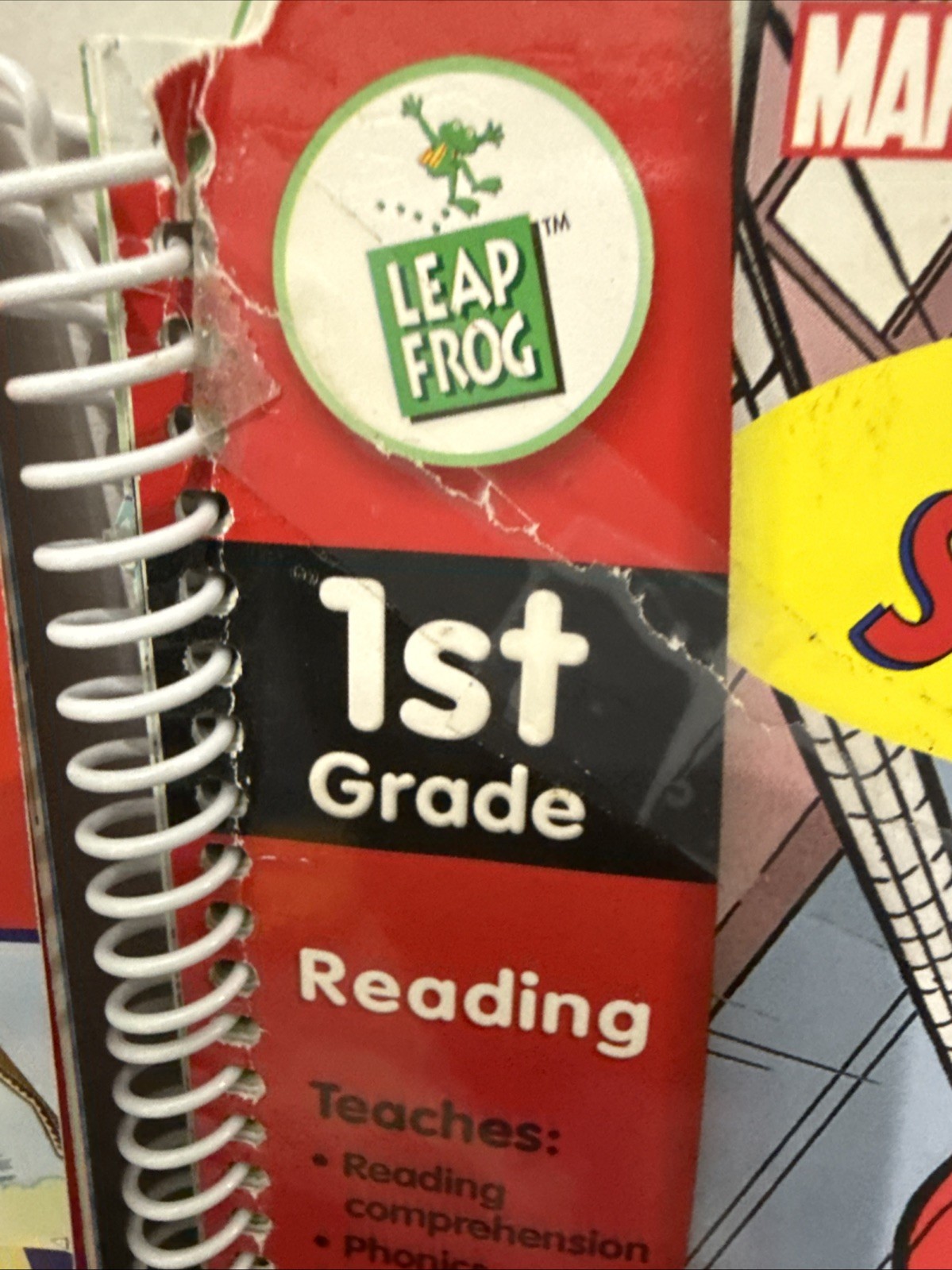 Lot 11 Cartridges & Books LeapPad Plus Writing Bag Grades 1-3