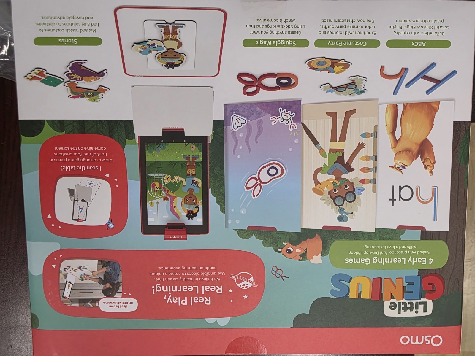 Osmo Little Genius Starter Kit Fire Tablet Platform Children’s Educational