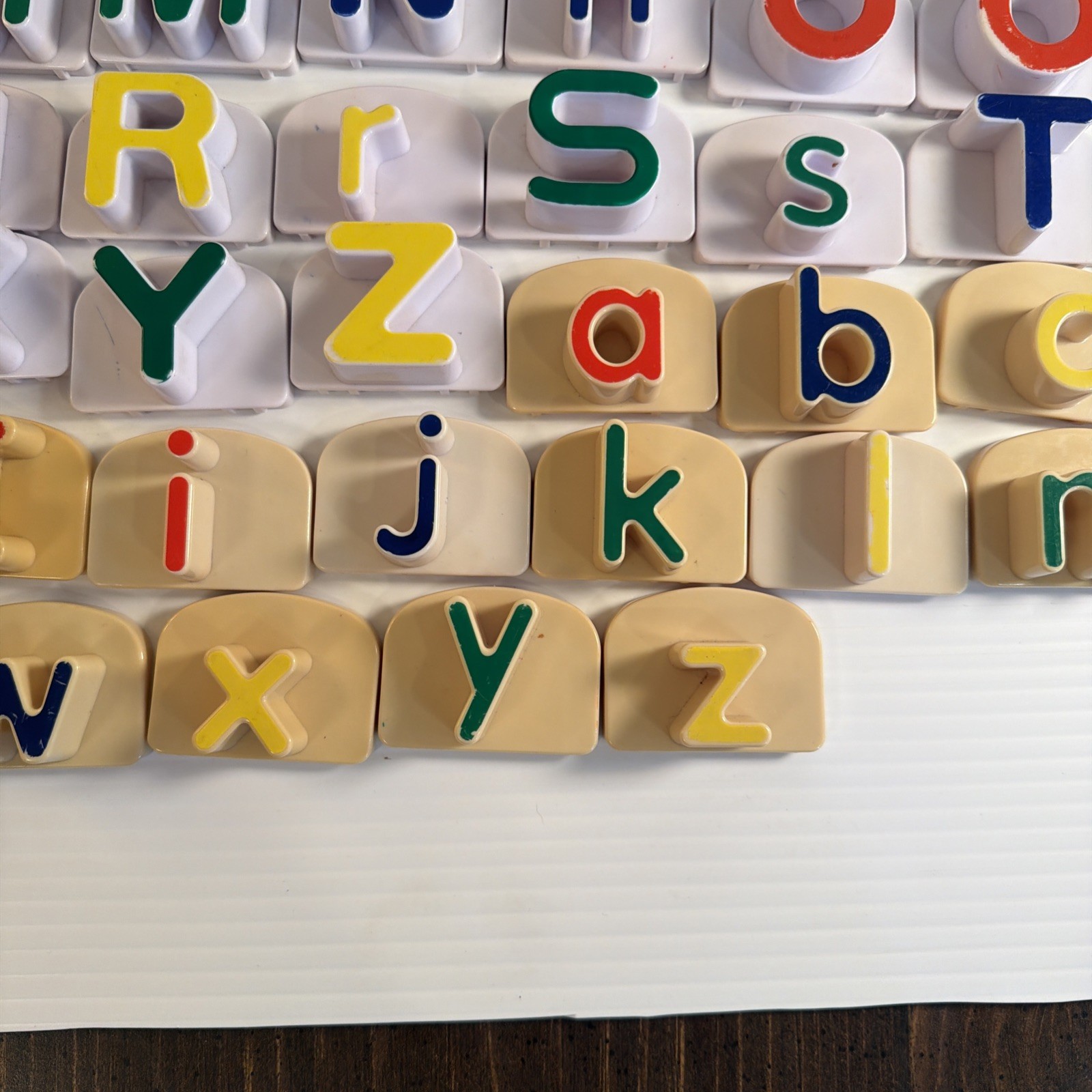 WORKING Leap Frog Word Whammer Fridge Phonics Set with 58 Magnetic Letters 2004