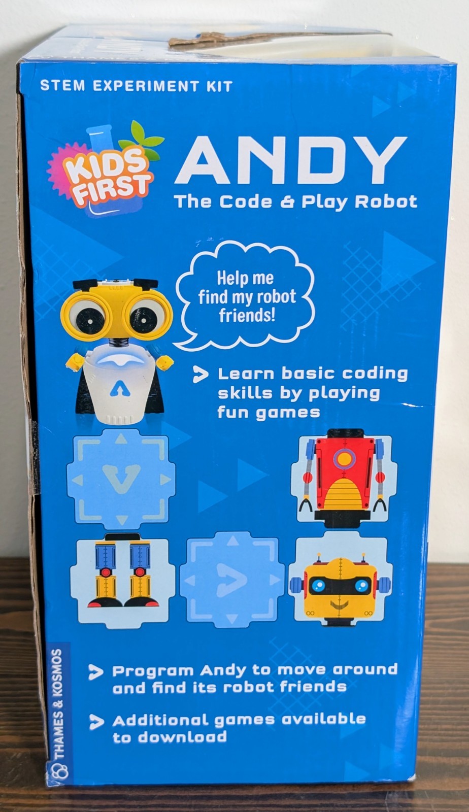 Andy: The Code & Play Robot *SEALED* Brand New Thames & Kosmos