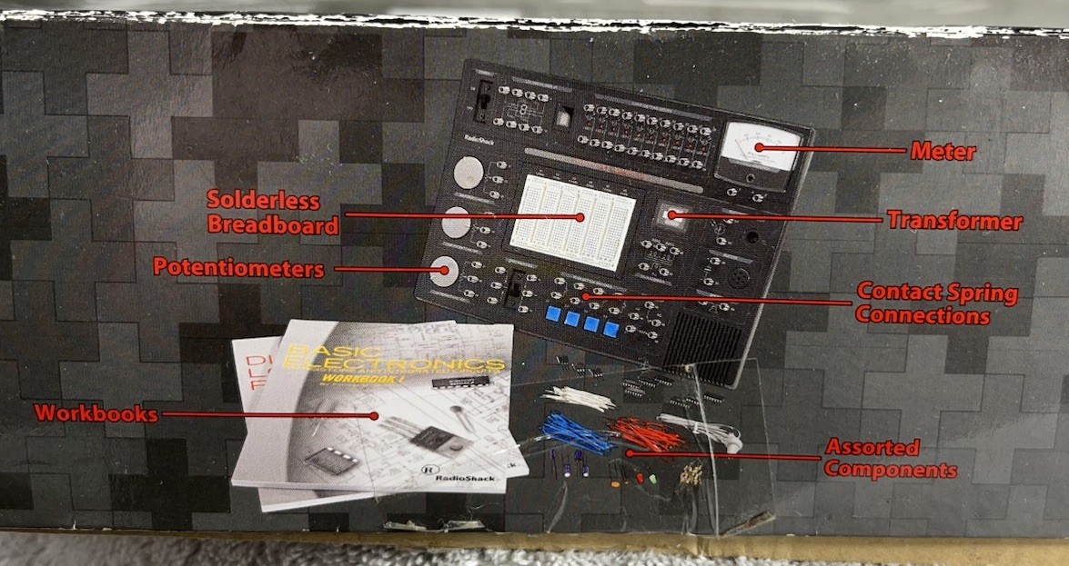 Radio Shack Technology Plus | Modern Electronics Learning Lab | Solderless Board