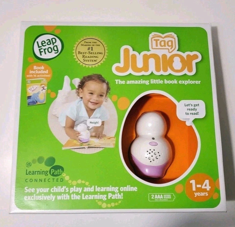 Leap Frog Tag Junior Ages 1-4 Preschool Skills Reading Exploration New Sealed
