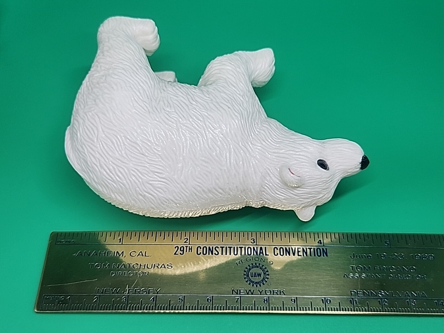 Reindeer & Polar Bear North Pole Alaska Wildlife Toy Animal Figure Lot Christmas