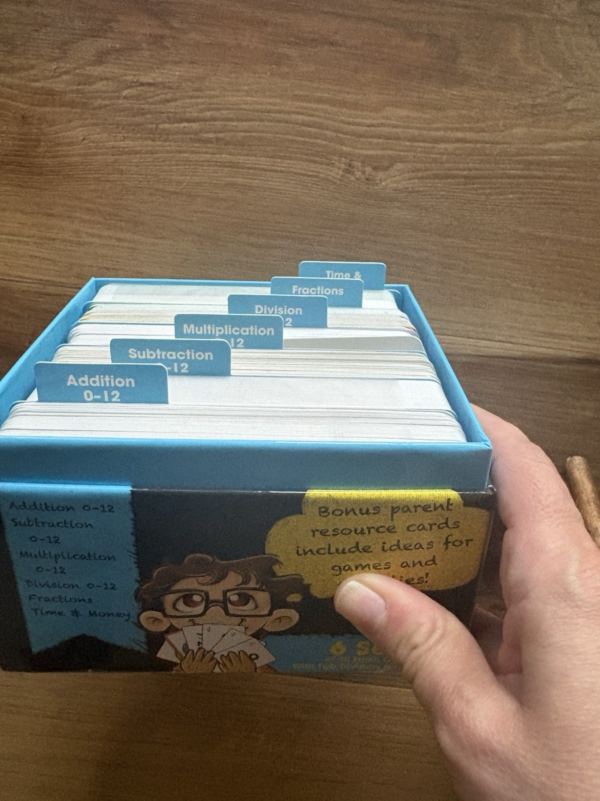 Carson-Dellosa 6 Set Math Flash Cards Set Front Of The Class Age 4+ Thinking…