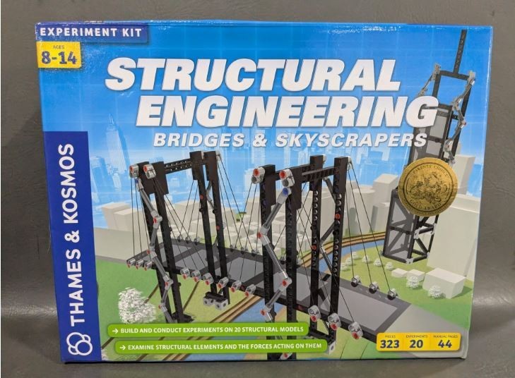 Thames & Kosmos Structural Engineering Bridges Skyscrapers STEM Kit Sealed New
