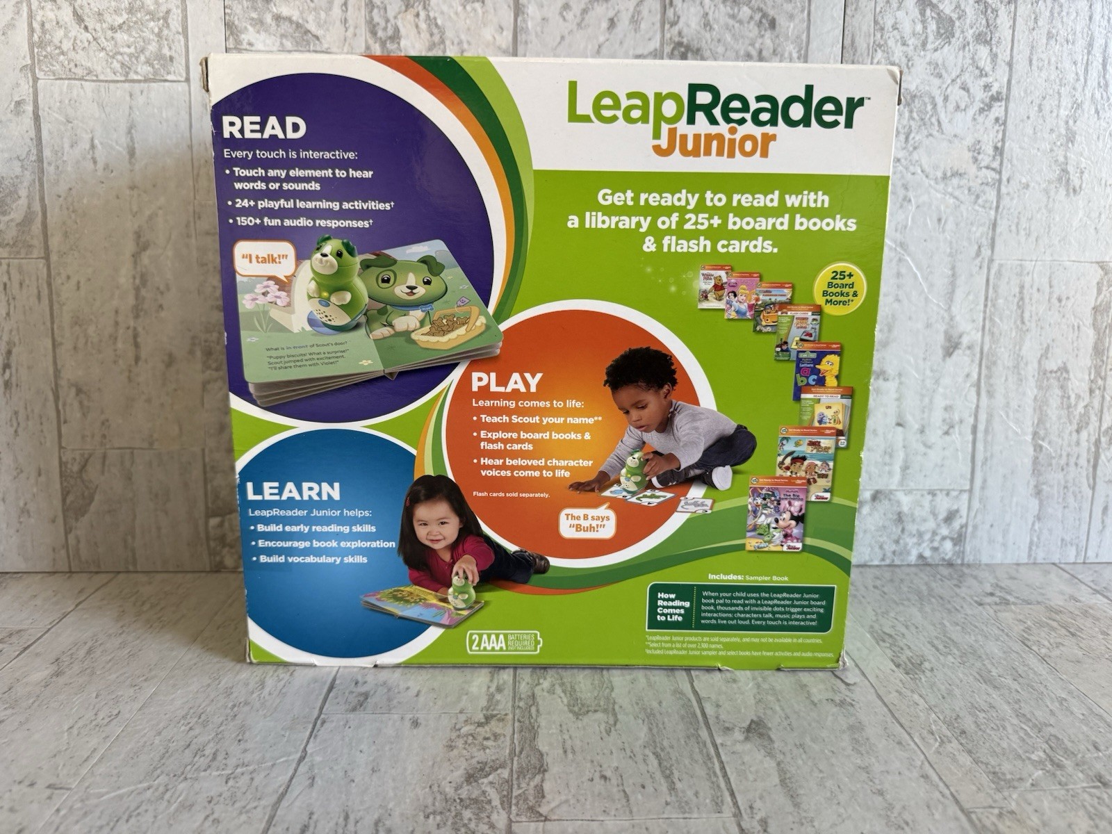 Leap Frog Leap Reader Junior First Step to Read New in Sealed Box 2015
