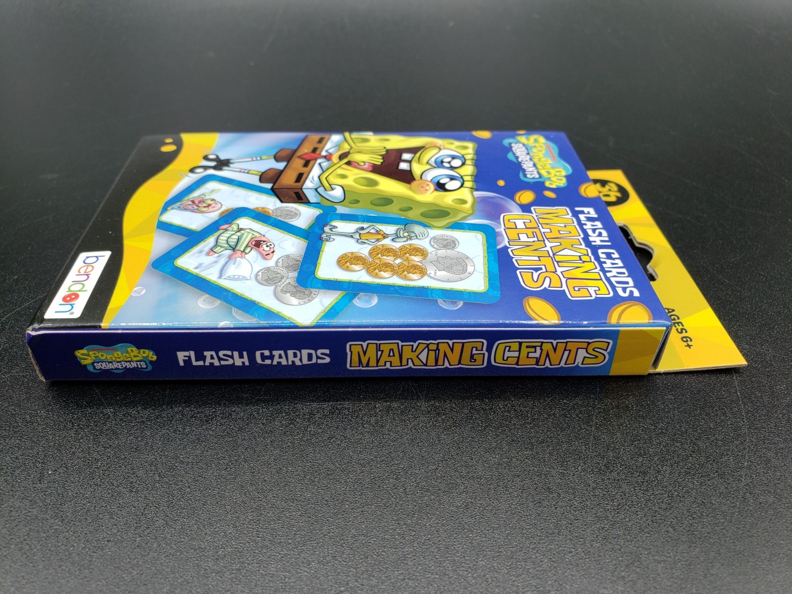 2025 Nickelodeon SpongeBob SquarePants “Making💰Cents🤑” 36 Learning Cards NIB