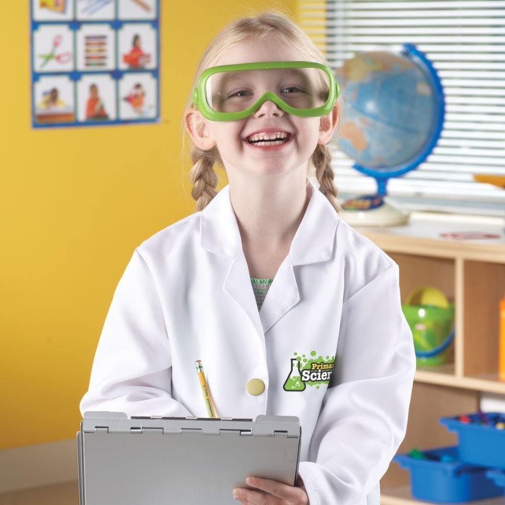 Learning Resources Primary Science Lab – Lab Coat And Goggles Pretend Play