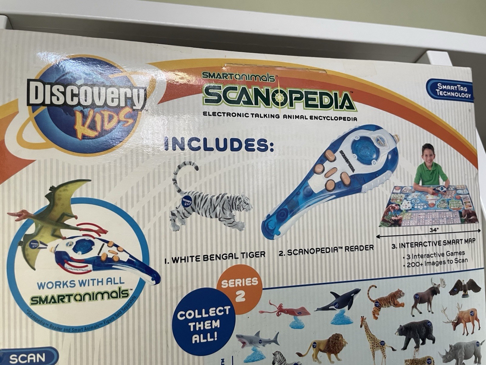 Discovery Kids Scanopedia Electronic Talking Animal Encyclopedia Learning System