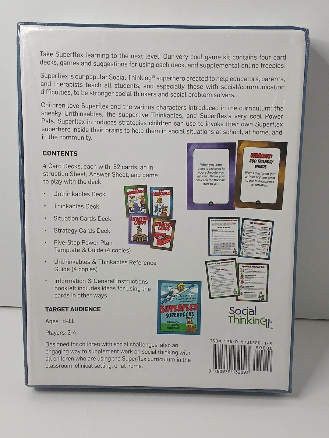Superflex Super Decks Card Games Social Thinking New Sealed (NOS)