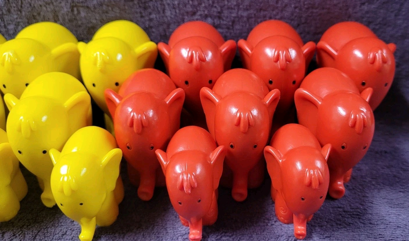 Lakeshore Math Elephants Sort Count Elephants 26 Pieces Replacement Pieces