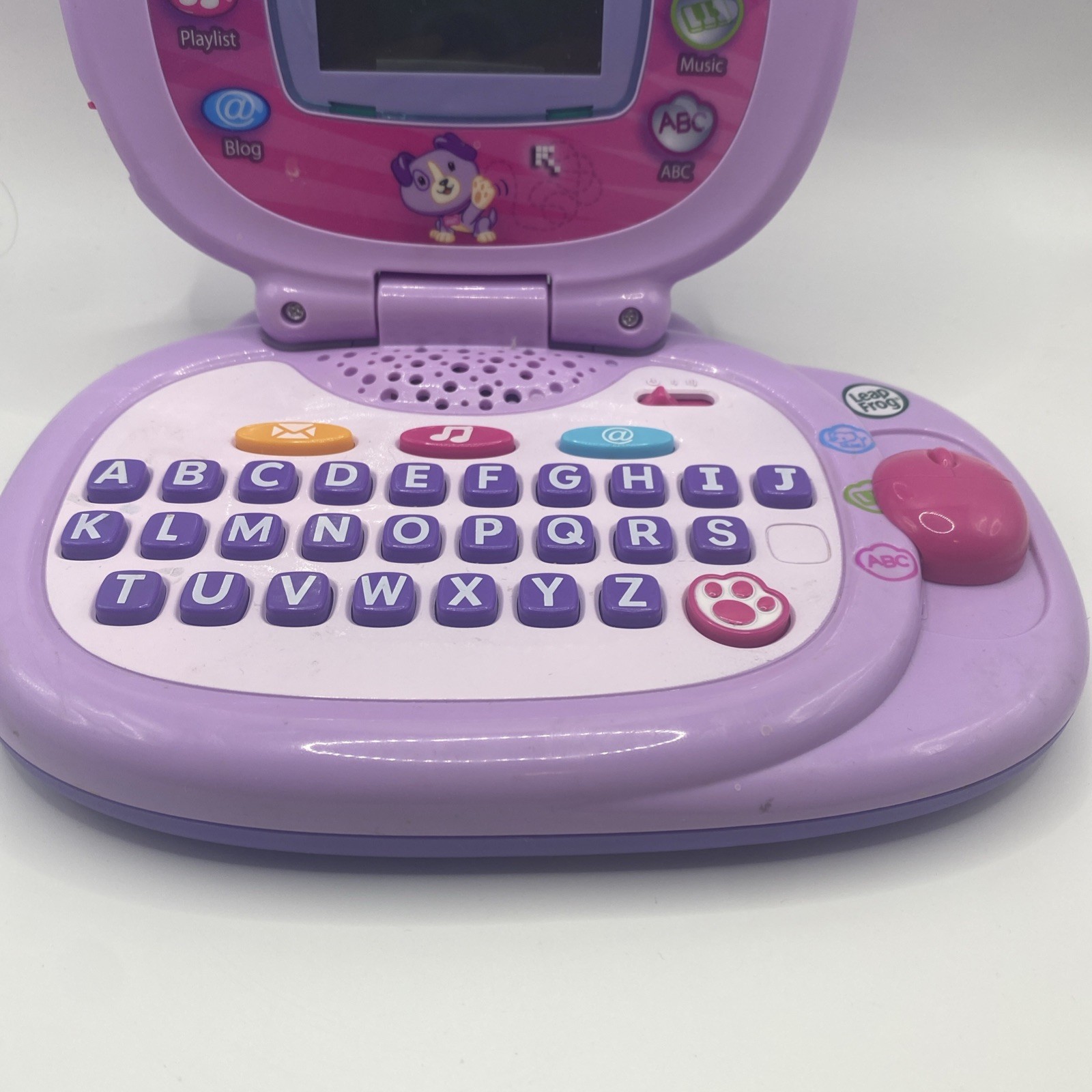 Leapfrog My Own LeapTop Learning Interactive Laptop Tested Works Great Purple