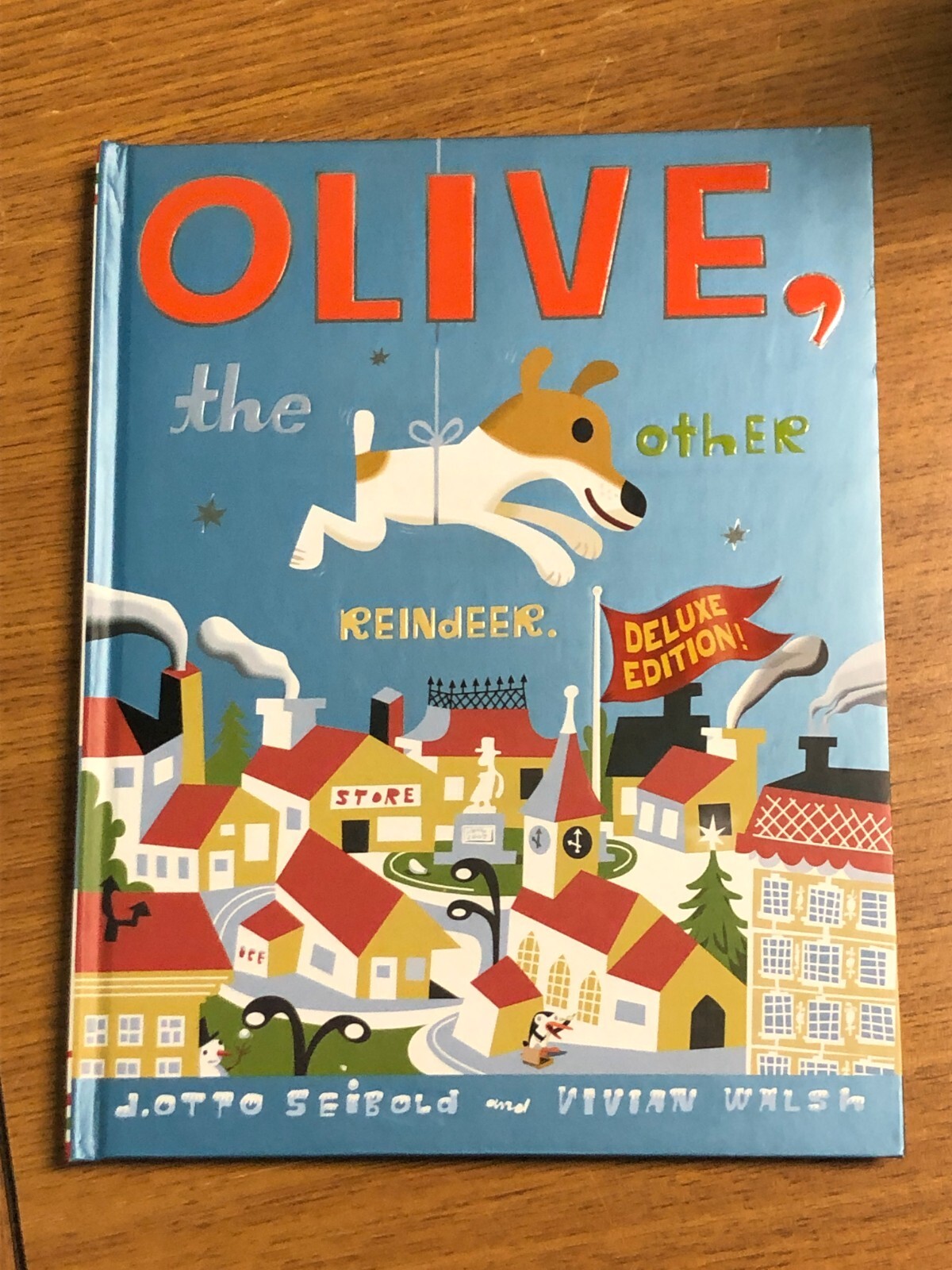 USED 1997 OLIVE THE OTHER REINDEER DELUXE EDITION HARDCOVER CHILDREN’S BOOK