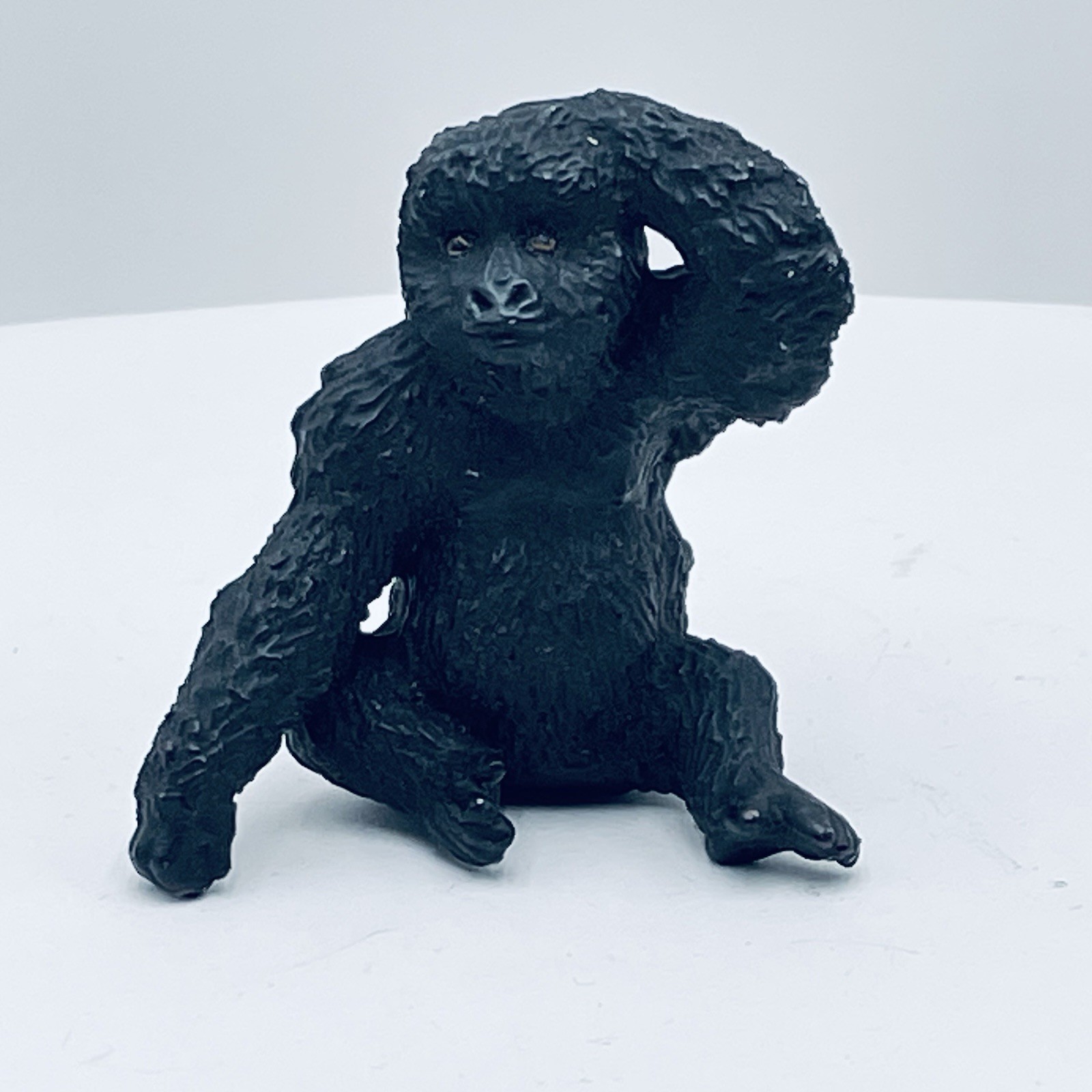 VTG Rubber Hard Plastic GORILLA ORANGUTAN Toy Figure Zoo Wild Animal Safari LOT