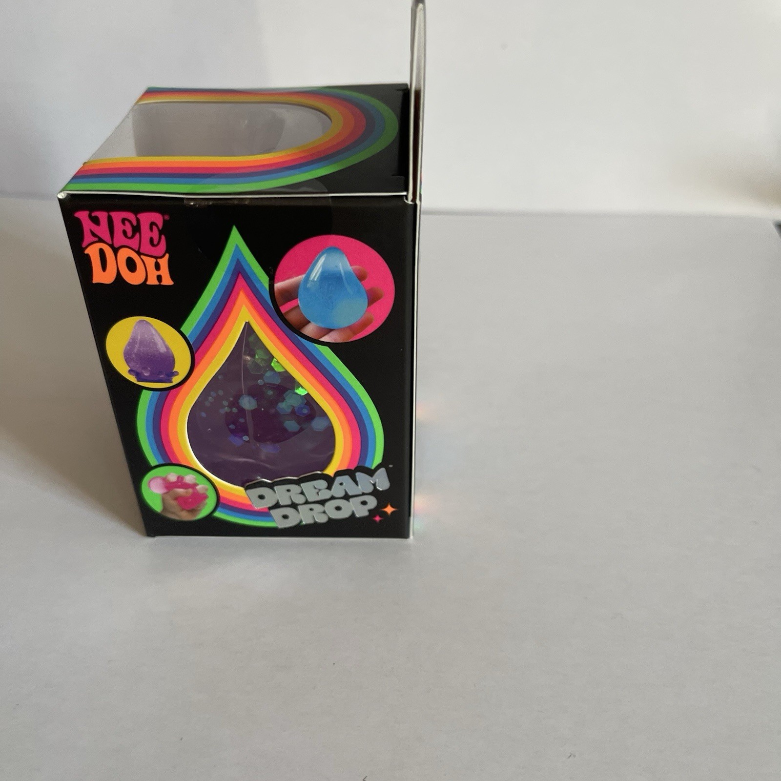 Nee Doh Dream Drop Purple Tactile Sensory Squeeze Toy