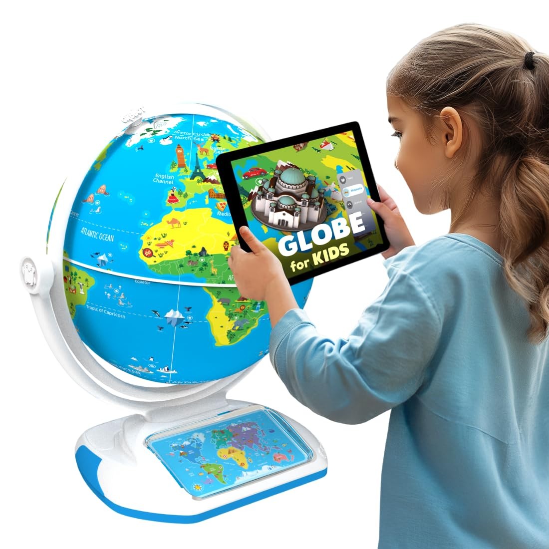 PlayShifu Orboot Earth Explorer – Interactive AR Globe for Kids Multi Color