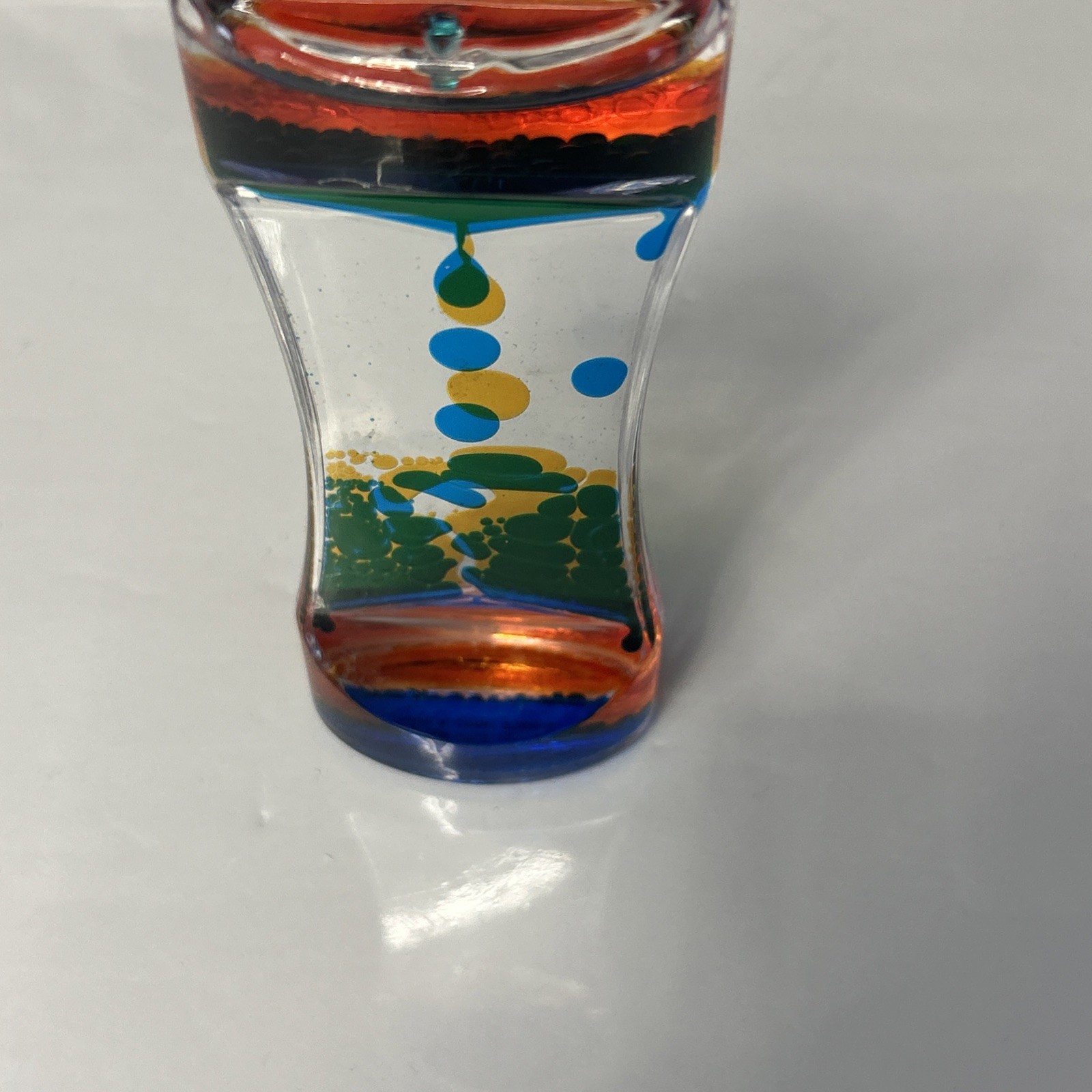 Motion Bubbler Oil Water Liquid Green-Blue-oranges Sensory Toys Fidget Toy