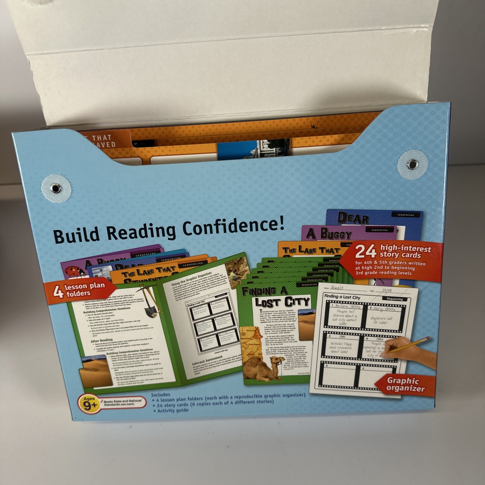 Lakeshore High-Interest Intervention Reading Folders Lot of 5 Sets Ages 9+