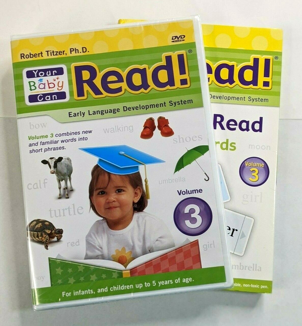 Your Baby Can Read Volume 3 DVD and Word Cards, Early Development System