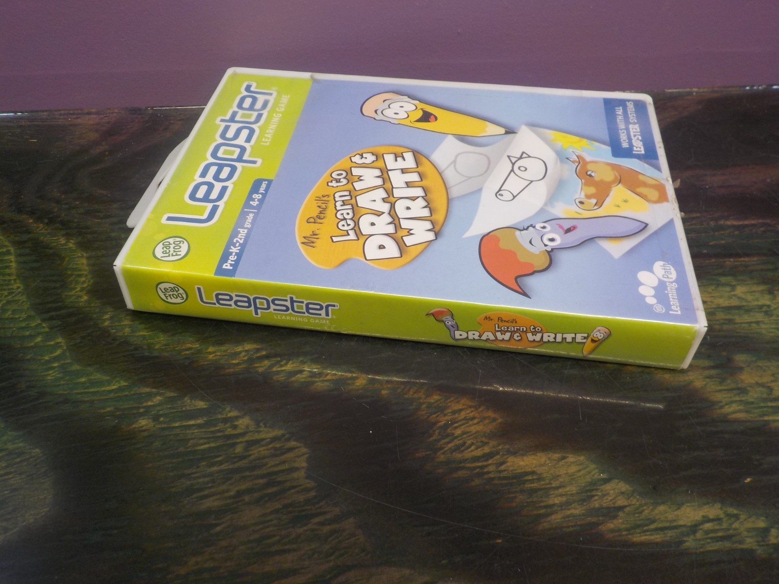 Leap Frog Leapster Mr Pencil’s Learn To Draw & Write 4-8 Years NEW