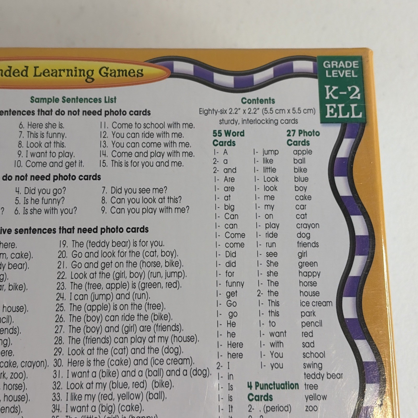 Key Education Sentence Building Grade Level K, 1, 2 Early Learning Homeschool