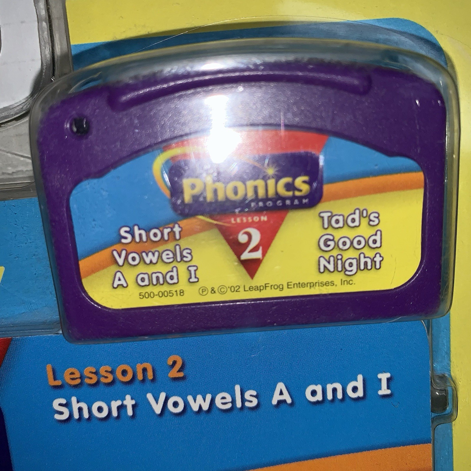 LeapFrog Leap Pad LeapPad Tad’s Good Night Phonics 2-Game & Book
