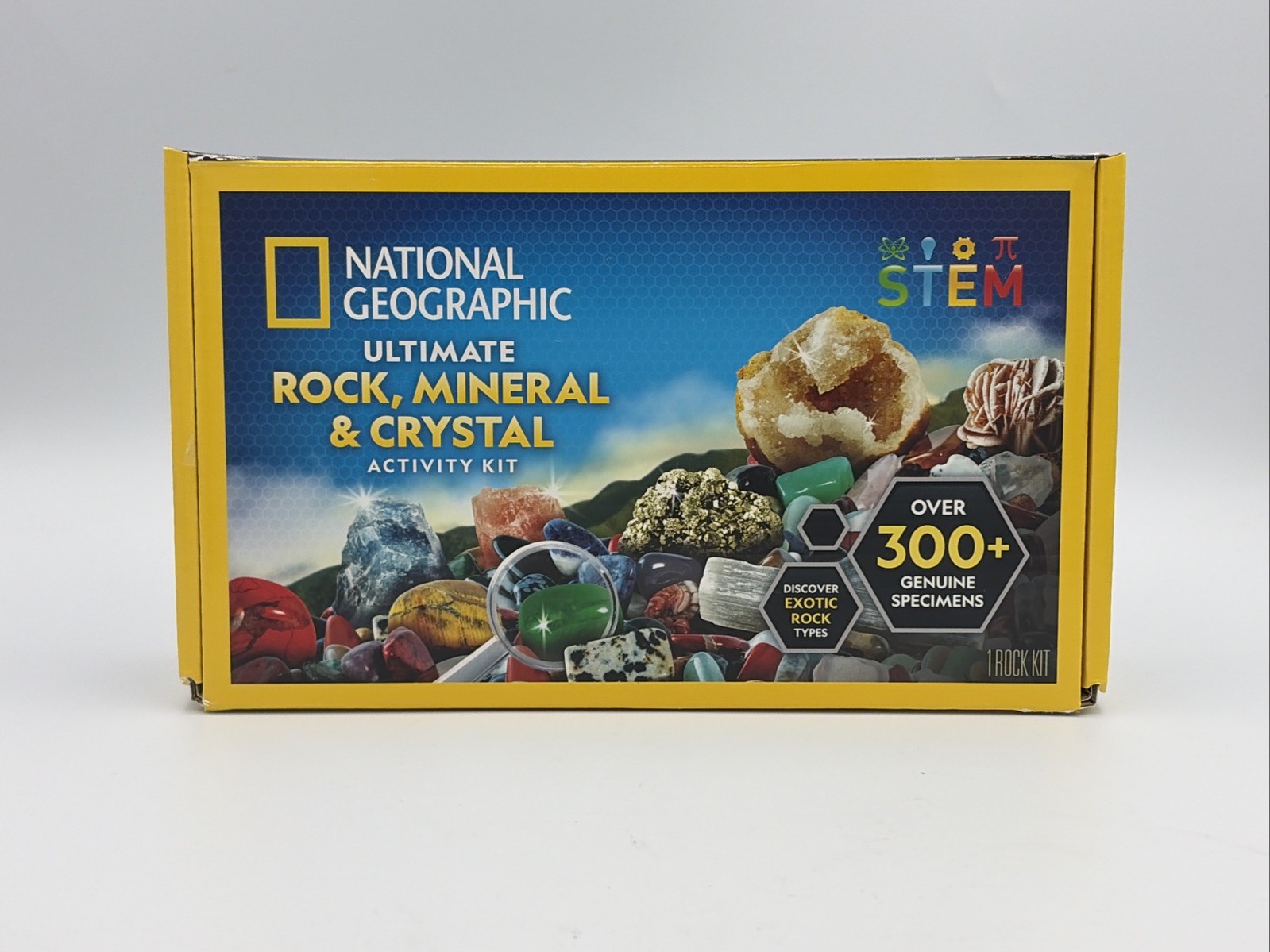 Explore 300+ Genuine Gemstones and Crystals – Educational STEM Science Kit
