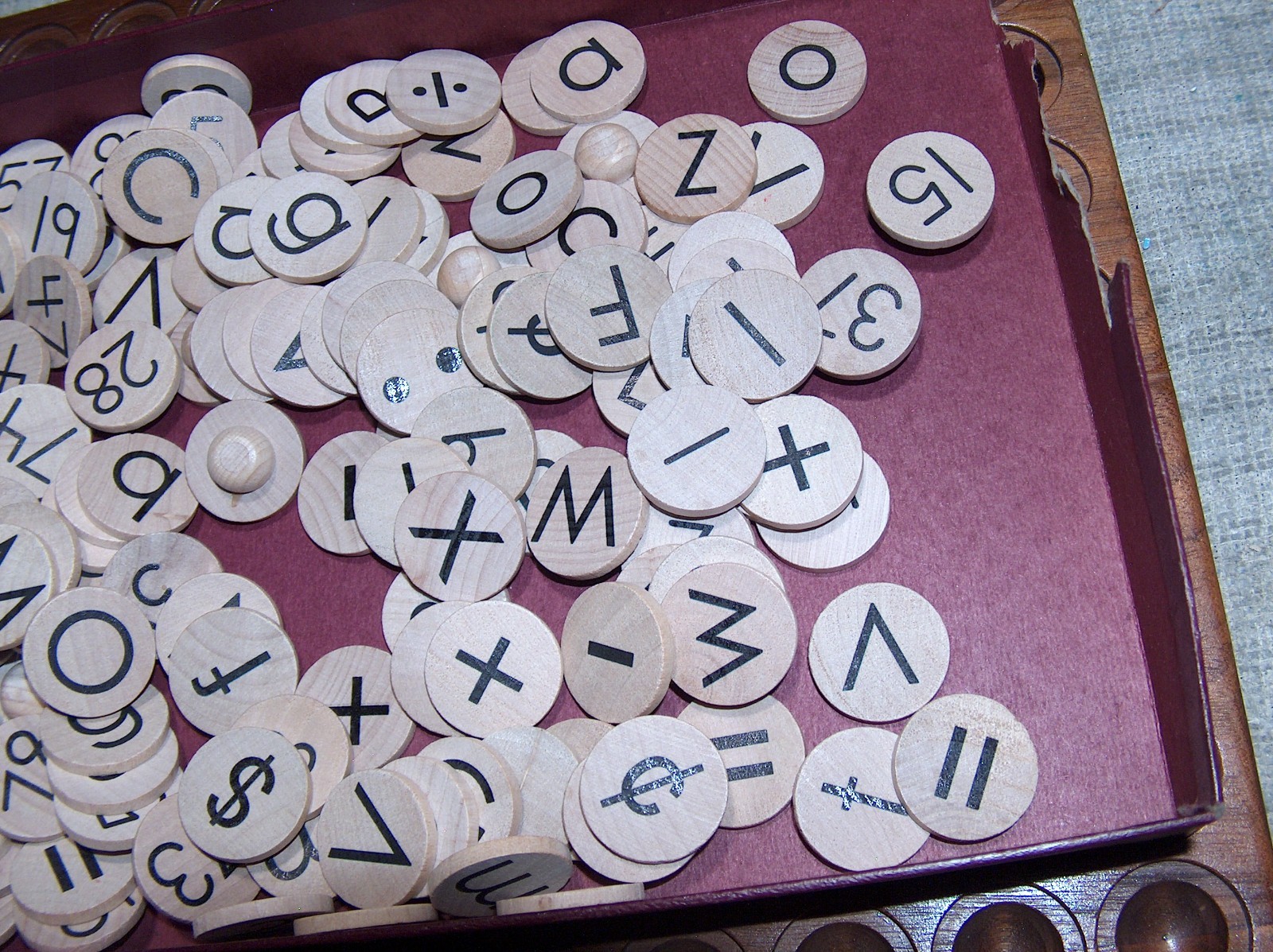 From Jennifer ** Sight Words Pegged Coins Educational Wooden Set with Board